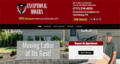 Desktop Screenshot of excmovers.com